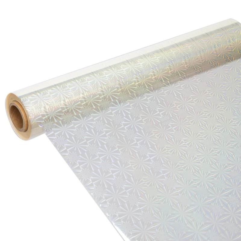 Holographic Screen Print Cold Foil